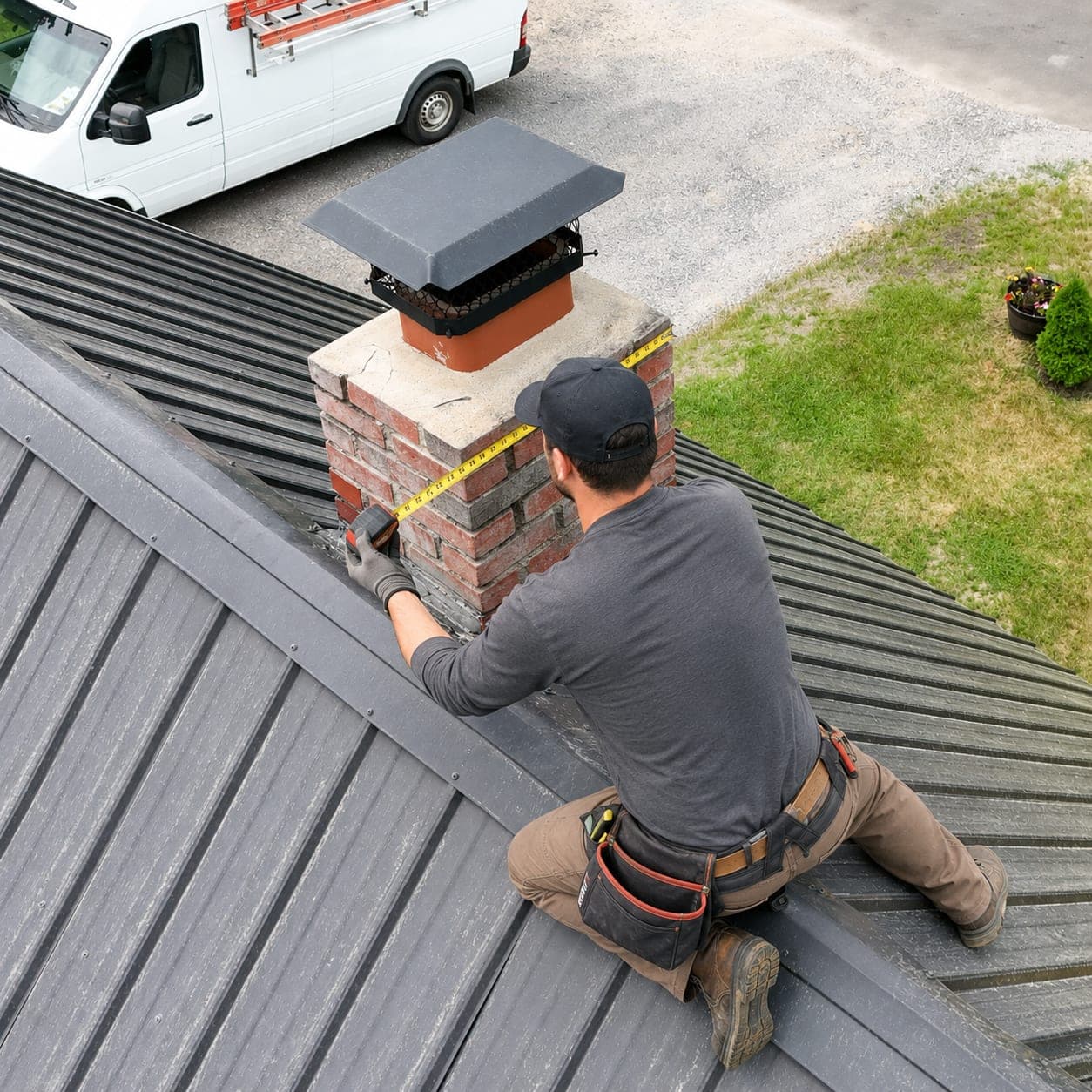 Rental property chimney inspection